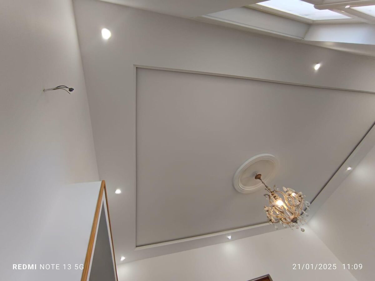 Plafond caisson placo réalisé par Banari Renov à Valenciennes